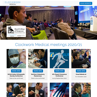 Clockwork Medical website