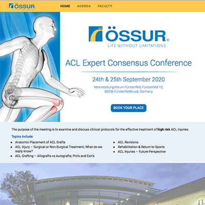 Ossur ACL website
